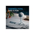 Miniatyrbild 2 av 6: Mikrofon - Trådbunden - Logitech G - Yeti Orb - PC- och MAC-kompatibel - Vit