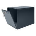 Miniatyrbillede 2 af 2: BURG WACHTER Galvaniseret Seaside Letterbox - 2 d�re - Antracitgr�