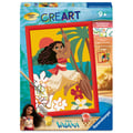 Pikkukuva 1 / 3: Ravensburger � CreArt Kids 18x24cm � Maalaa numeroiden mukaan � Vaiana � Disney � Maalaa numeroiden mukaan -setti � Ik� 7+ � 12023229