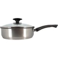 Miniatyrbillede 2 af 6: Sauterpande - MENASTYL - 6020248 - Rustfrit st�l - 28 cm - Velegnet til alle kogeplader inklusive induktion