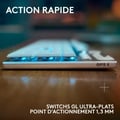 Pikkukuva 3 / 6: Pelin�pp�imist� - langaton - Logitech G - G915 X - Kosketuskytkin - AZERTY - Valkoinen