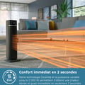 Miniatyrbillede 3 af 6: Tilsluttet varmeblæser - Elektrisk - 2000 W - Philips - 5000-serien - Søjle - Mørkegrå