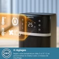 Miniatyrbillede 5 af 6: Tilsluttet varmeblæser - Elektrisk - 2000 W - Philips - 5000-serien - Søjle - Mørkegrå