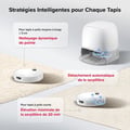 Pikkukuva 2 / 6: Robotti-imuri ja moppi - Roborock Qrevo Curv 2 ProX - 180 minuutin k�ytt�aika - 25 000 Pa imuteho - LiDAR-navigointi - 470 ml:n p�lys�ili�