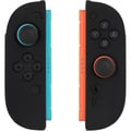 Miniatyrbild 2 av 5: Skyddsfodral för Joy-Con-kontroller - KONIX - Nintendo Switch 2 - Silikon - Stötsäker - Reptålig - Dammtålig - Svart