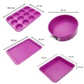 Pikkukuva 3 / 6: muotin setti - FACKELMANN - Tasty P�tisserie - 23-38 cm - Fuksianpunainen