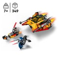 Miniatyrbild 4 av 6: LEGO Star Wars 75414 Snowspeeder i lågor - Byggleksak för barn 7 år