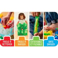 Pikkukuva 5 / 6: Traktorisetti - Rakennussarja - JELLY BLOX - GOLIATH - Pehme�t ja joustavat palikat - Ik� 2+