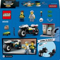 Miniatyrbillede 6 af 6: LEGO City 60455 Politimotorcykeljagt - Byggesæt fra 4 år