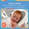 Miniatyrbillede 5 af 6: Babybadekar - NUBY - Dr. Talbot's - Fra f�dslen - Indbygget skridsikker st�tte - Bl�d hovedst�tte