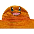 Miniatyrbild 4 av 5: 3D-filt med huva - POKEMON - Charmander - 120 x 150 cm - Ultramjuk - Färgglad