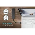 Miniatyrbillede 6 af 6: USB-C HUB I-TEC med 4 USB 3.0-porte med integreret kabel 20 cm