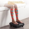 Miniatyrbillede 5 af 6: i 1 Energigivende Fod- og Benmassageapparat - MEDISANA - LM 100 - Shiatsu + stimulerende rystelser - 2 intensiteter + opvarmning - Sort