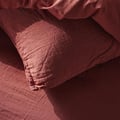 Miniatyrbild 2 av 3: Bäddset - IDAG - 123670 - 2 personer - 240x220cm - Vanlig bomullsväv - Terrakotta