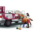 Miniatyrbillede 5 af 6: Mobilt dyrl�ges�t med trailer, SCHLEICH 42704 Hesteklub