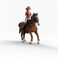 Pikkukuva 1 / 6: Hannah ja Cayenne -figuurit, SCHLEICH 42711 Horse Club, 4 vuotta
