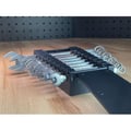 Pikkukuva 3 / 5: 9-osainen metrinen kiintoavainsarja - KS TOOLS - 922.0043 - R�ikk�toiminen kiintoavain laatikossa - 8-19 mm - 15� viisto haarukkakulma