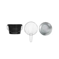 Pikkukuva 4 / 5: Kannettava hiiligrilli - LIVOO - DOC327N - Ruostumaton ter�s - Grillauspinta-ala �27 cm - Korkeus 24 cm