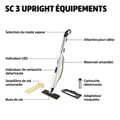Miniatyrbillede 4 af 6: Dampmoppe - KARCHER - SC 3 UPRIGHT EasyFix - Eliminerer op til 99,99 % af vira og bakterier