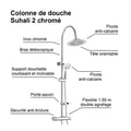 Miniatyrbillede 2 af 4: ROUSSEAU Bruss�jle med termostatbatteri Suhali 2