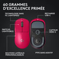 Miniatyrbild 2 av 6: Gamingmus - Trådlös - Logitech G - Pro X Superlight 2 Lightspeed - Svart