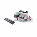 Pikkukuva 2 / 2: Bosch PKS 66-2AF 1600W 66 mm py�r�saha, tarkka leikkaus, CleanSystem-kotelo p�lyn imeytymiseen, ergonominen kahva.