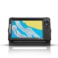 Miniatyrbild 1 av 4: Kombinerad GPS-ekolod - LOWRANCE - Eagle 9 - HDI-sond - IPS-skärm - IPX7-tålighet