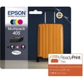 Miniatyrbillede 4 af 4: Pakke med 4 bl�kpatroner - 405 Ultra Ink - EPSON - WorkForce WF-7830, 7835, 7840, WorkForce Pro WF-3820, 3825, 4820, 4825, 4830