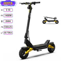 Miniatyrbillede 1 af 11: OOTD S10 Sammenklappelig El-Scooter 10", 1400W motor, 48V20AH batteri, maksimal hastighed 55 km, rækkevidde 60-70 km