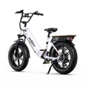 Miniatyrbild 3 av 11: OneSport OT08 20'' elcykel med insteg, 500W motor, topphastighet på cirka 40 km/h, 18AH batteri, hydraulisk broms, Shimano 7-växlad, 20''*4.0 däck