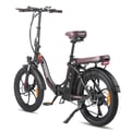 Miniatyrbild 11 av 11: Fafrees F20 Pro City hopfällbar elcykel, 250W motor, 18Ah batteri, 20" * 3.0" däck, SHIMANO 7 Speed.