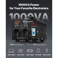 Miniatyrbillede 8 af 11: Spændingsomformer transformer, 1000VA, kraftig model, beskyttelse med automatsikring