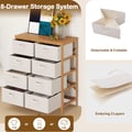 Miniatyrbillede 8 af 8: Kommode, 80x40.6x94 cm, Beige , Star