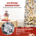 Miniatyrbillede 5 af 8: Juletræ, 180x60 cm, Hvid og Grøn , Star