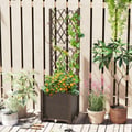Miniatyrbillede 4 af 8: Planter med Espalier, 40x40x140 cm, Kaffe , Star