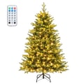 Miniatyrbillede 2 af 8: Kunstig juletræ, 150x100 cm, Grøn , Star