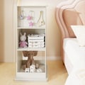 Miniatyrbillede 2 af 8: Drejeligt Bogreol, 47x47x104,5 cm, Hvid , Star