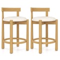 Miniatyrbillede 1 af 8: Barstol, 24cm, 19x18x31cm, Beige , Star