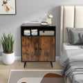 Miniatyrbillede 3 af 8: Kattebakke omsluttet, 61×46×75 cm, Rustikt brun , Star