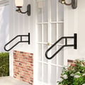 Miniatyrbild 5 av 8: Säkerhetshandräcke, 71x46x8 cm, svart , Star