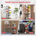 Miniatyrbillede 6 af 8: Basketball Holder, 23,5x9,5x58 cm, Sort , Star