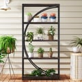 Miniatyrbillede 6 af 8: Etagere Bogreol, 86x30x175 cm, Rustik Brun , Star