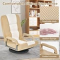 Miniatyrbillede 7 af 8: Gulvstol, 61-87x55x75 cm, Beige , Star