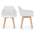Miniatyrbillede 1 af 7: Spisestol, 57x56x75 cm, Hvid , Star