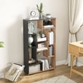 Miniatyrbillede 7 af 8: Bogreol, 70x20x120 cm, Natur & Sort , Star