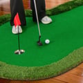 Miniatyrbillede 6 af 8: Golftræningsputtemåtte, 25×13 cm, Grøn , Star