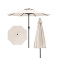 Miniatyrbillede 1 af 8: Udendørs Markedsparasol, 22×22×19 cm, Beige , Star