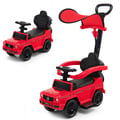 Miniatyrbillede 1 af 8: Ride On Push Bil, Mercedes Benz G350, 34.3x15.5x37.4 cm, Rød , Star