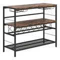 Miniatyrbillede 1 af 8: Barbord, 104x41x86 cm, Rustikt Brun , Star