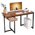 Miniatyrbild 8 av 8: Datorskrivbord, 122x56x76 cm, Valnöt , Star
